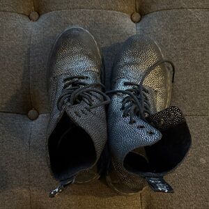 Dr. Martens Textured Black Women’s Boots